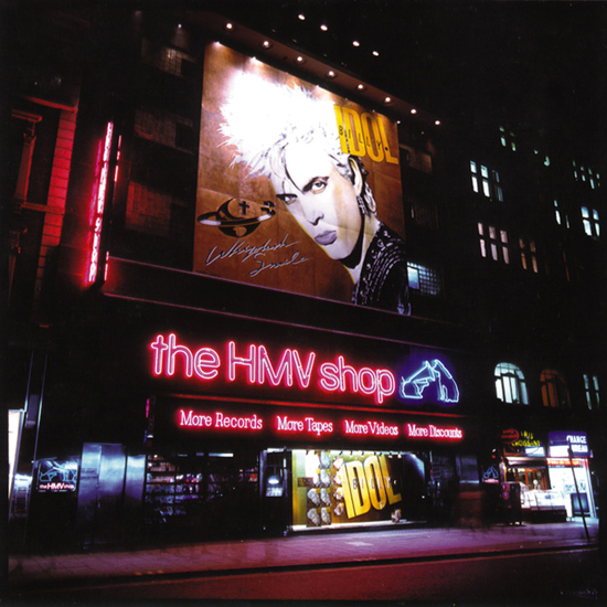 HMV Store Window Christmas Display 