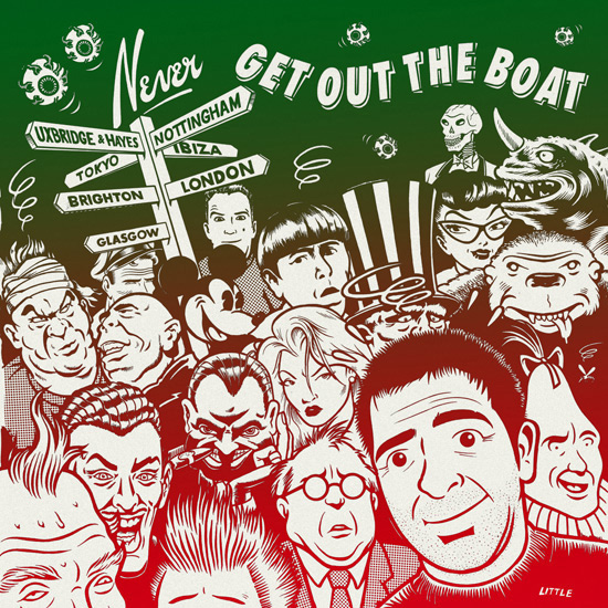 Released by Flaw Recordings in 1994. 							Method: Cover printed in all 'metallic' colours with high gloss finish.