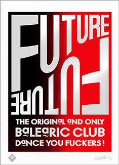 Future Red Limited Edition Print